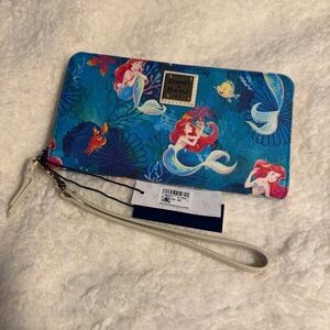 NWT Disney Dooney Little Mermaid Wallet